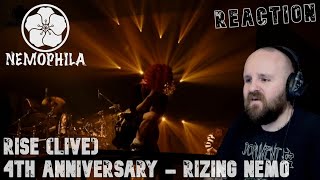 NEMOPHILA  4th Anniversary  Rising Nemo  Rise live  Reaction [upl. by Mariann]