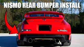 How To Install a 350Z Nismo Back Bumper [upl. by Niran397]