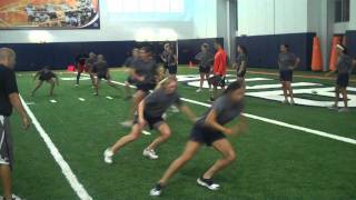 Auburn Softball 8252011 Agility and Conditioning Workoutwmv [upl. by Aicnerolf]