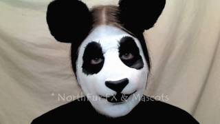 Foam Latex Panda Nose Prosthetic Mask [upl. by Reinke]