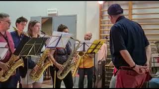 Mandela Dollar Brand  Big Band du stage du Gaume Jazz  Virton 08 2021 [upl. by Sucram897]