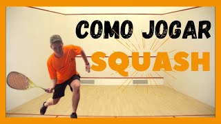 COMO JOGAR SQUASH REGRAS BÁSICAS [upl. by Schurman82]