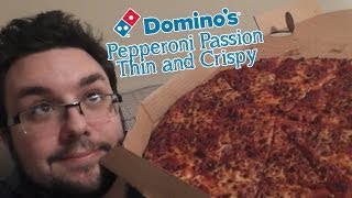 Dominos Pizza Pepperoni Passion Review [upl. by Esoryram]