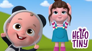 Head Shoulders Knees And Toes  Nursery Rhymes  Kids Songs  Baby Videos  Childrens Rhymes [upl. by Inohtna80]