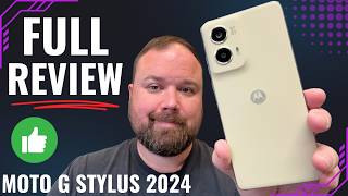 Moto G Stylus 2024 Full Review Great Stylus Phone for 399 [upl. by Flan]