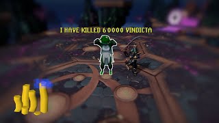 Loot from 60000 Vindicta  Runescape 3 [upl. by Porush]