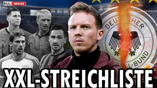 XXLUMBRUCH Nagelsmann STREICHT diese DFBSTARS aus dem KADER [upl. by Ahker826]