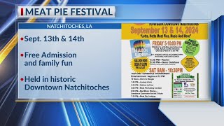 The Natchitoches Meat Pie Festival underway [upl. by Nosrac]