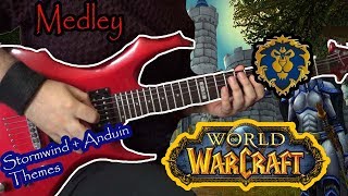 World Of Warcraft  Stormwind  Anduin Themes Metal Medley [upl. by Trilbie838]