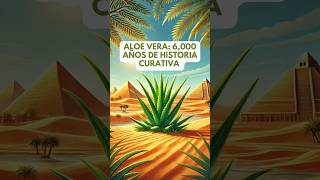 🌿 ¿Sabías que el Aloe Vera tiene más de 6000 años de historia 😲 [upl. by Gnuhp]