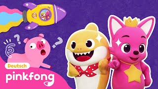 Wo ist mein Schwänzchen 🐽  Dance AbenteuerㅣBaby Shark DeutschㅣPinkfong Baby Hai Kinderlieder [upl. by Trygve]