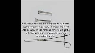 Allis forceps [upl. by Shaffer]