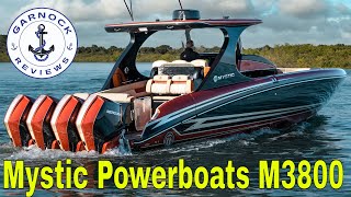 2022  Mystic Powerboats  Mystic M3800 High Performance Center Console [upl. by Yelyac]