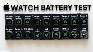 Apple Watch Ultimate Battery Test [upl. by Murat]