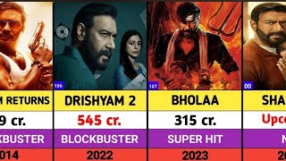 Ajay Devgan All Movies List  Ajay Devgan All Hits And Flops movies List [upl. by Ahsertal]