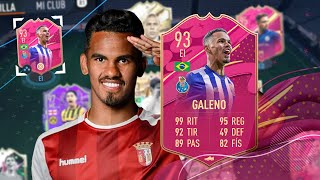 ¿QUIEN ES y POR QUÉ ESTÁ ROTÍSIMO Galeno 93 Futties Review  FIFA 23 Ultimate Team [upl. by Salmon]