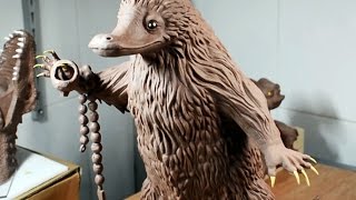 Sculpting the Niffler from fantastic beasts and where to find them [upl. by Alidis]