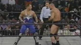 WCW Thunder February 12th 1998 Goldberg vs Glacier [upl. by Wye905]