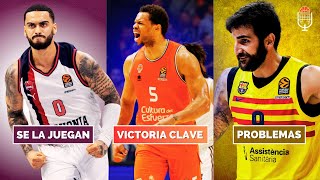 ¡LA EUROLIGA PATAS ARRIBA ¿CONFIAMOS en el BARÇA ¡BASKONIA DEBE GANAR HOY ¿VALENCIA en PLAYIN [upl. by Clareta]