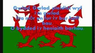 Anthem Genedlaethol Cymru Welsh National Anthem  Hen Wlad Fy Nhadau [upl. by Luz]