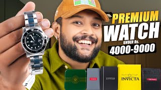 5 Best Premium Watches in 2024 🔥 Invicta Casio Timex Titan Men Watch Haul Review  ONE CHANCE [upl. by Vihs]