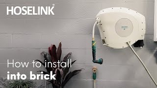 Hoselink Retractable Hose Reel Weatherboard Installation  Australia [upl. by Dauf]