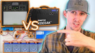 Goal Zero vs Inergy Kodiak Solar Generator vs DIY Solar Setup [upl. by Etnoled]