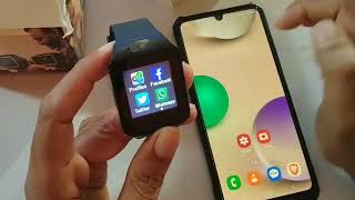 dz09 bluetooth smartwatch with cameradz09 smart watch sim card [upl. by Ellenwad732]