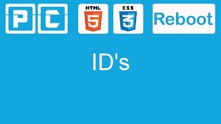 HTML5 and CSS3 beginners tutorial 22  IDs [upl. by Keldah]