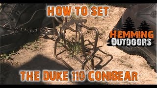 HOW TO SET THE DUKE CONIBEAR 110 [upl. by Aidul489]