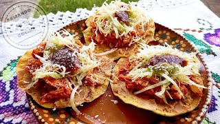 Tostadas De Pollo Para Negocio [upl. by Altaf707]