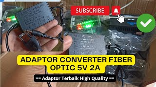 Adaptor Converter HTB FO 5v 2A High Quality Order Klik di Link Deskripsi 👇✅ [upl. by Aihsenat]