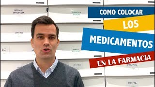 Sabes como ordenar los medicamentos en una farmacia  No te pierdas como lo hacemos nosotros [upl. by Ityak]