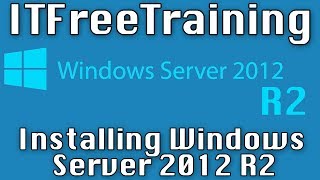 Installing Windows Server 2012 R2 [upl. by Lladnarc]