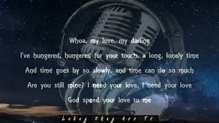 Unchained Melody  Righteous Brothers lyrics video [upl. by Leone351]