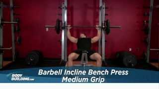 Barbell Incline Bench  Chest Exercise  Bodybuildingcom [upl. by Kelley]