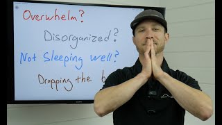 How to Plan Your Day Like a Boss Destroy Overwhelm Stress amp Chaos in The Roofing Sales Game [upl. by Nylime]