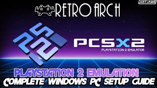 Setting up Playstation 2 with Retroarch Emulation retroarch ps2 pcsx2 [upl. by Yordan]