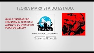 Comunismo marxista e o fim do Estado [upl. by Ecydnarb159]