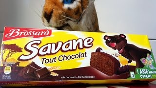 Gateaux Savane Tout Chocolat Brossard  Produit Français [upl. by Yadsnil]