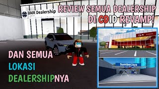 Review All Dealership CDID REVAMP  CDID ROBLOX INDONESIA [upl. by Eskil]