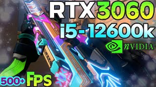 VALORANT LIVE GOLD  RTX 3060  i512600K ASMR 450FPS [upl. by Aerdnac]