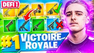 FAIRE TOP 1 EN CHANGEANT DE STUFF À CHAQUE KILLS  CE DEFI MA RENDU FOU [upl. by Cowie]