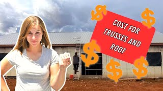 Cost for Truss and Roof Install on a 2400 sqft ICF Home Build [upl. by Mad]