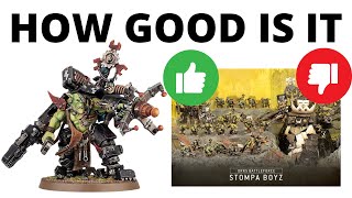 Stompa Boyz Box Set  New Orks Battleforce a Good Deal or Not [upl. by Yneffit]