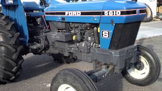 Ford 5610 Diesel Tractor [upl. by Leahcimrej301]