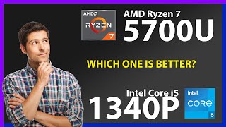 AMD Ryzen 7 5700U vs INTEL Core i5 1340P Technical Comparison [upl. by Livingston]