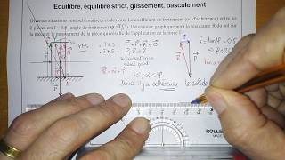 S32422  Frottement et adhérence  Application solide poussé 24 [upl. by Atsirc24]