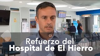 Sanidad reforzará la atención a los migrantes en el Hospital Insular de El Hierro [upl. by Tanney887]