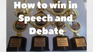 How to win at Speech and Debate Tournaments 5 easy steps [upl. by Elbertina607]